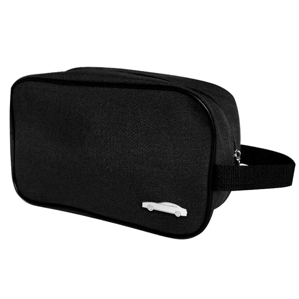 Несессер Колумб с шильдом - машина, чёрный Несессер Колумб с шильдом - машина, чёрный