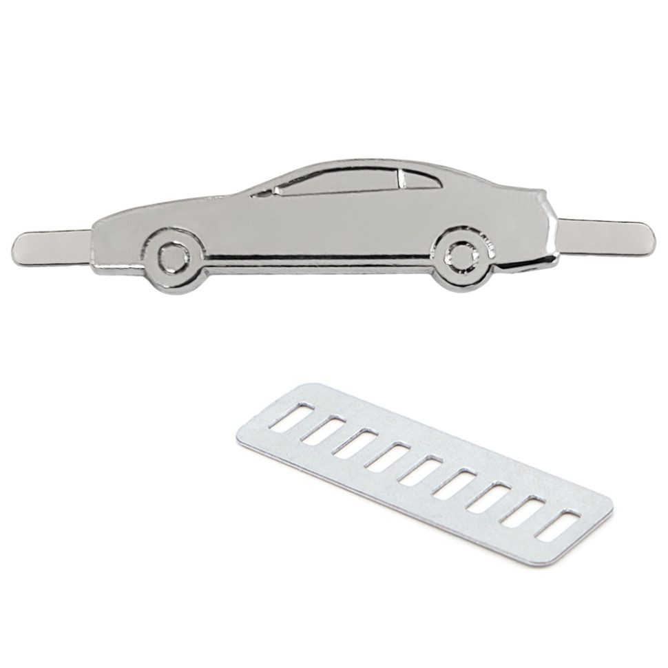 Несессер Колумб с шильдом - машина, чёрный Несессер Колумб с шильдом - машина, чёрный