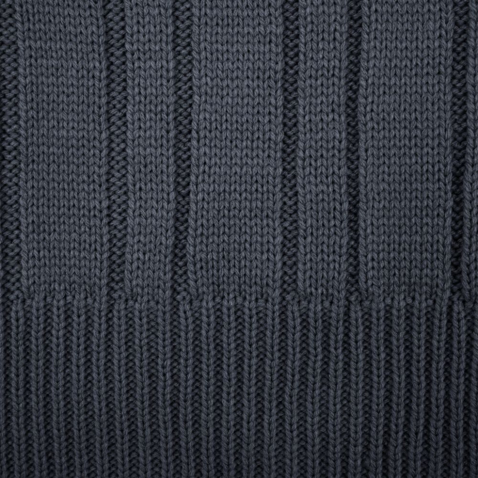Шарф Knit Beat, серый (графит)