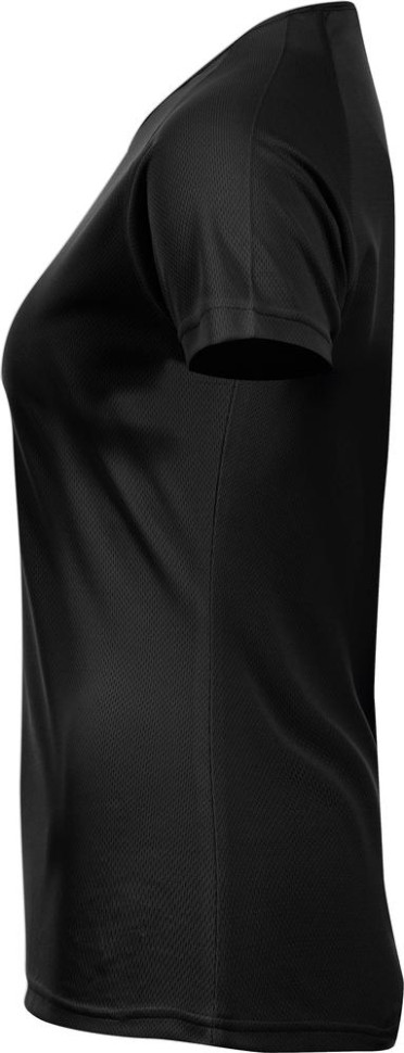 Футболка женская Sporty Women 140, черная Футболка женская Sporty Women 140, черная