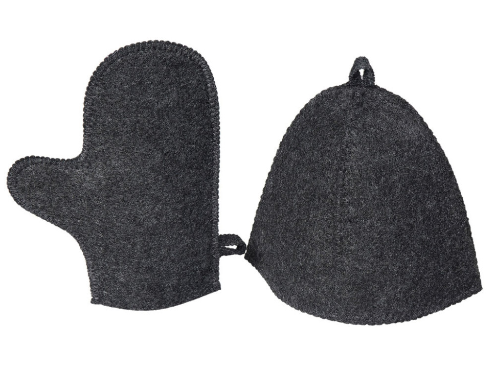 Банный набор из шапки и рукавицы Renew Банный набор из шапки и рукавицы Renew