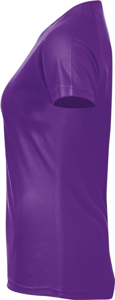 Футболка женская Sporty Women 140, темно-фиолетовая Футболка женская Sporty Women 140, темно-фиолетовая