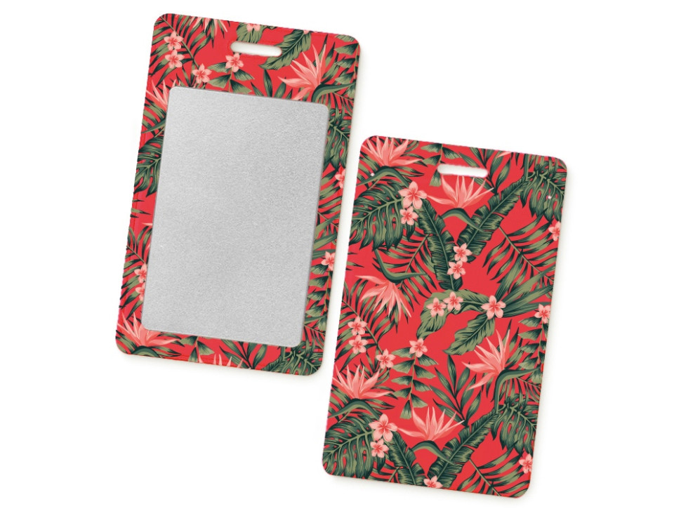 Чехол для пропуска с возможностью полноцветной печати, софт-тач