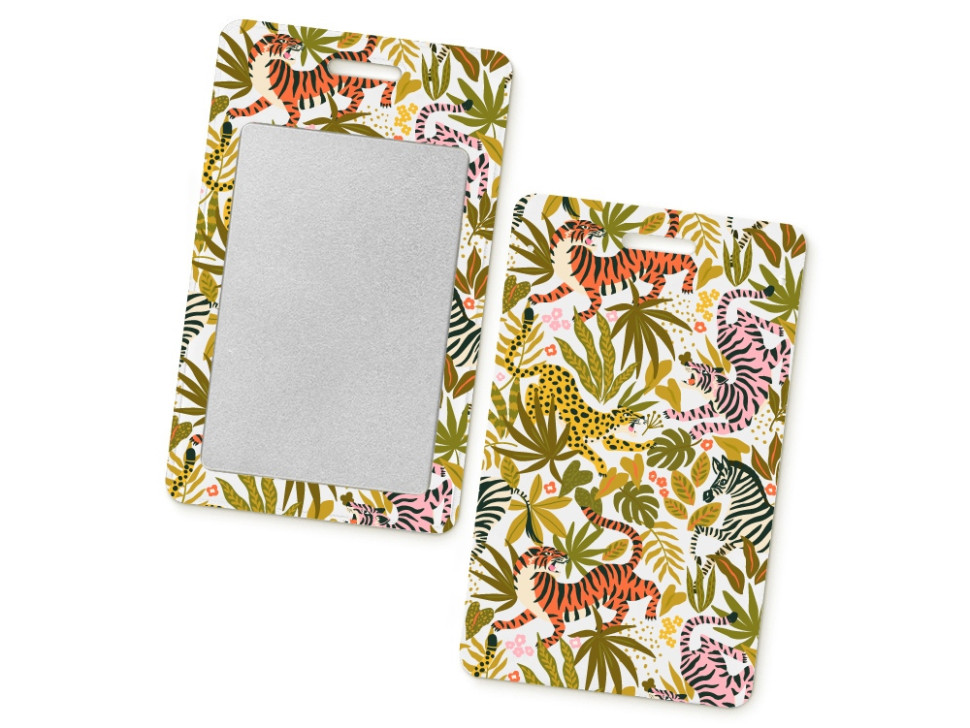 Чехол для пропуска с возможностью полноцветной печати, софт-тач