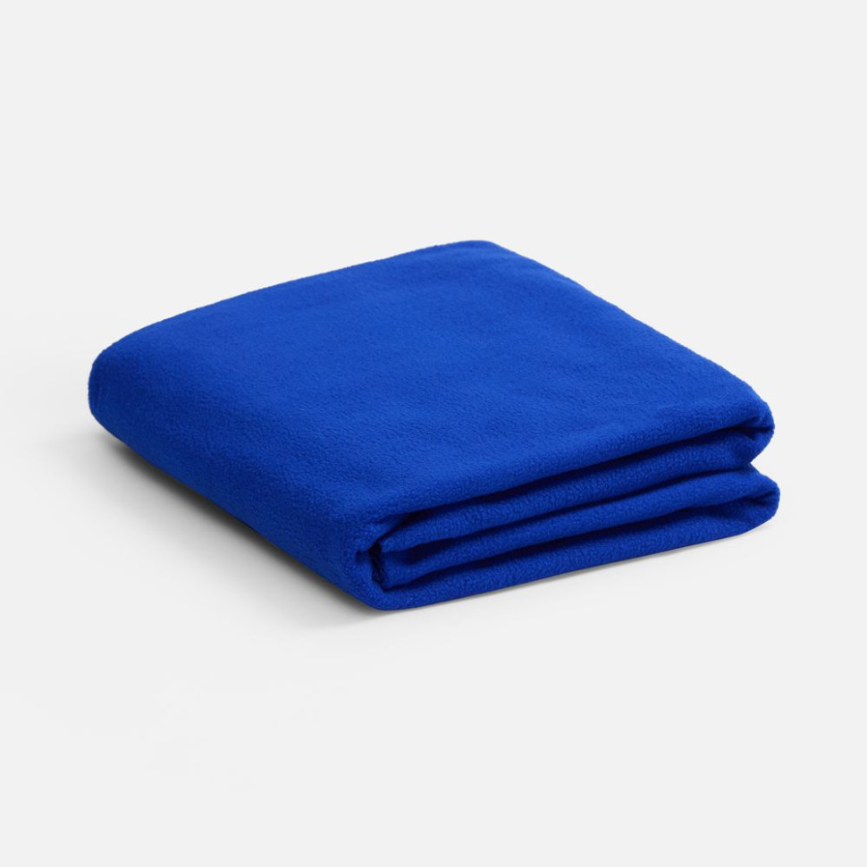 Флисовый плед Warm&Peace, ярко-синий Флисовый плед Warm&Peace, ярко-синий