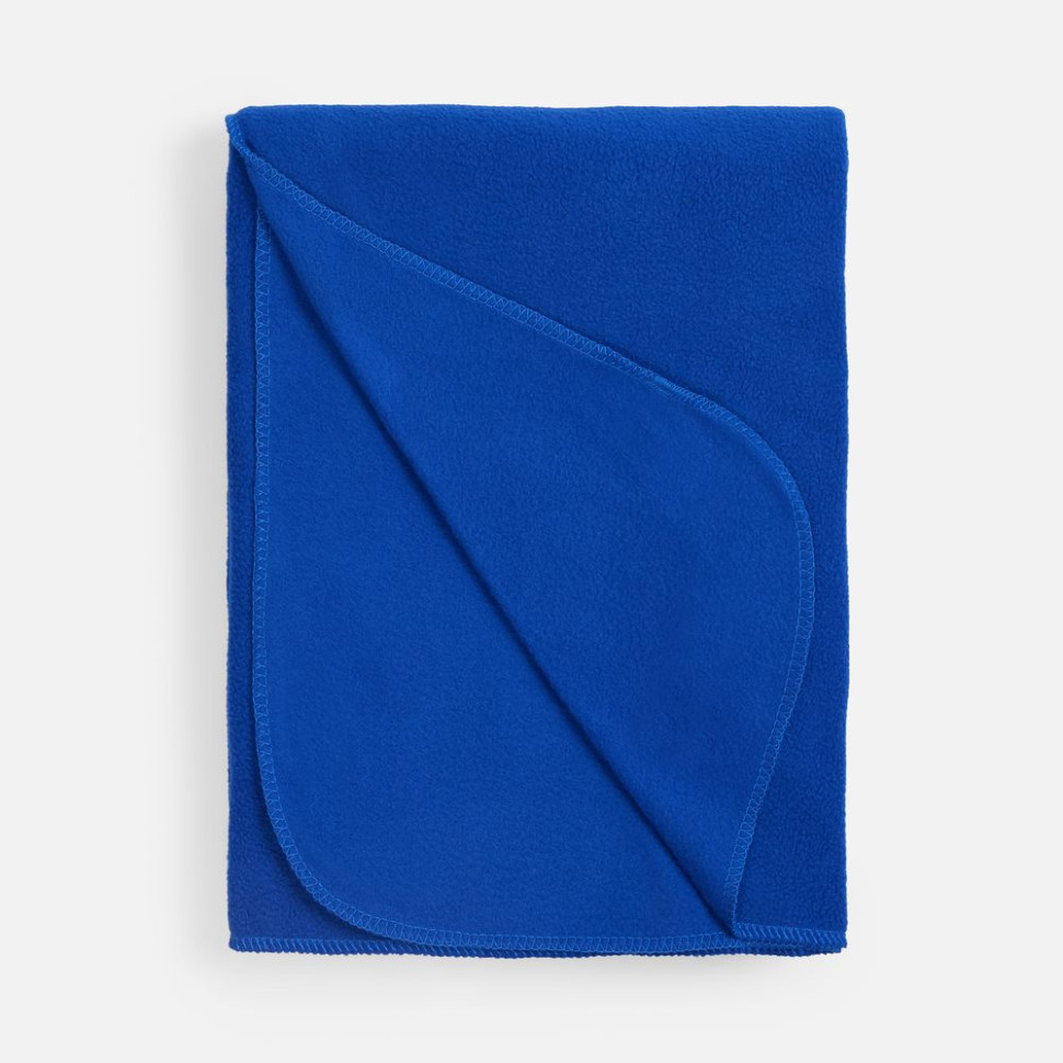 Флисовый плед Warm&Peace, ярко-синий Флисовый плед Warm&Peace, ярко-синий