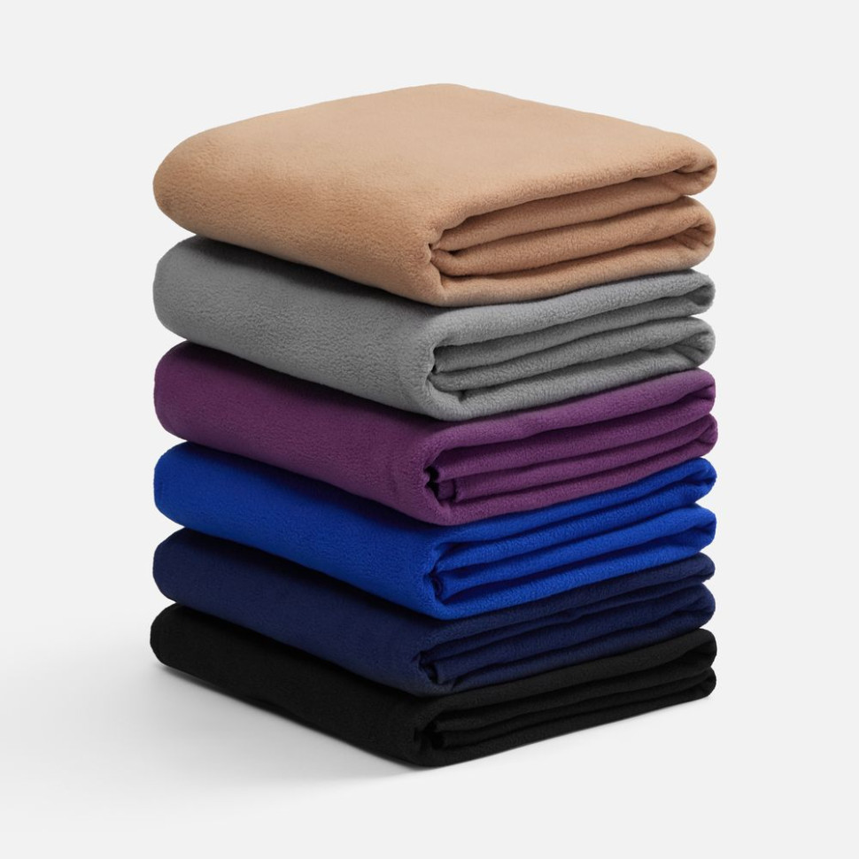 Флисовый плед Warm&Peace, ярко-синий Флисовый плед Warm&Peace, ярко-синий