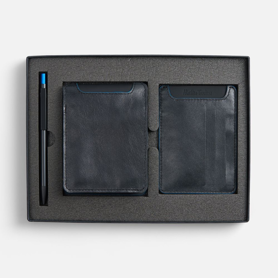 Набор Arrival, черный с синим Набор Arrival, черный с синим