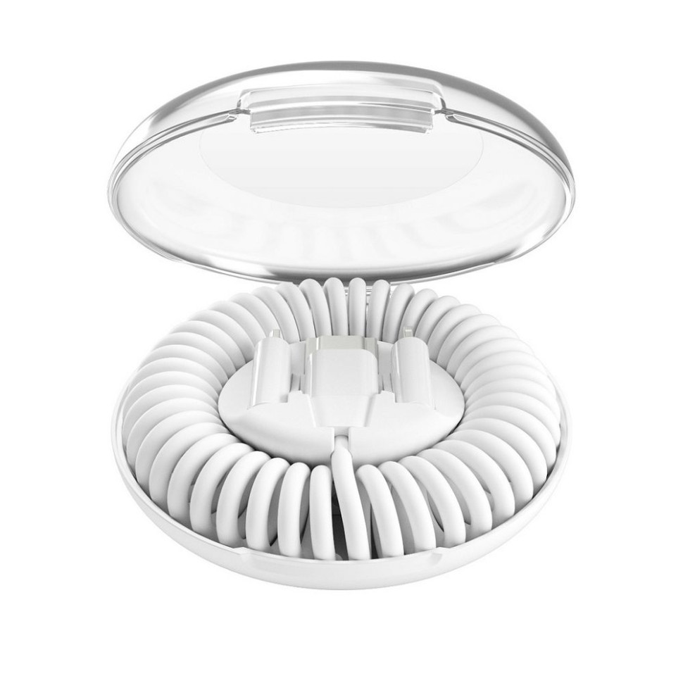 Кабель Vonmahlen Allroundo Eco для быстрой зарядки, белый