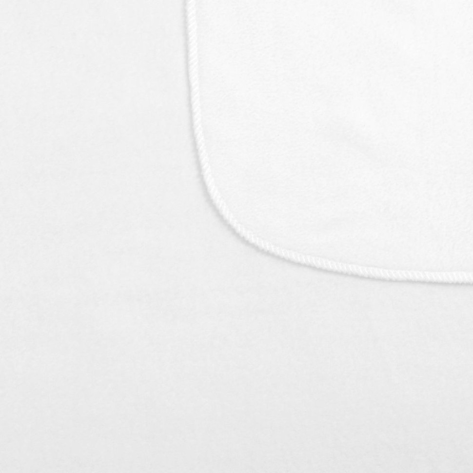 Флисовый плед Warm&Peace, белый Флисовый плед Warm&Peace, белый