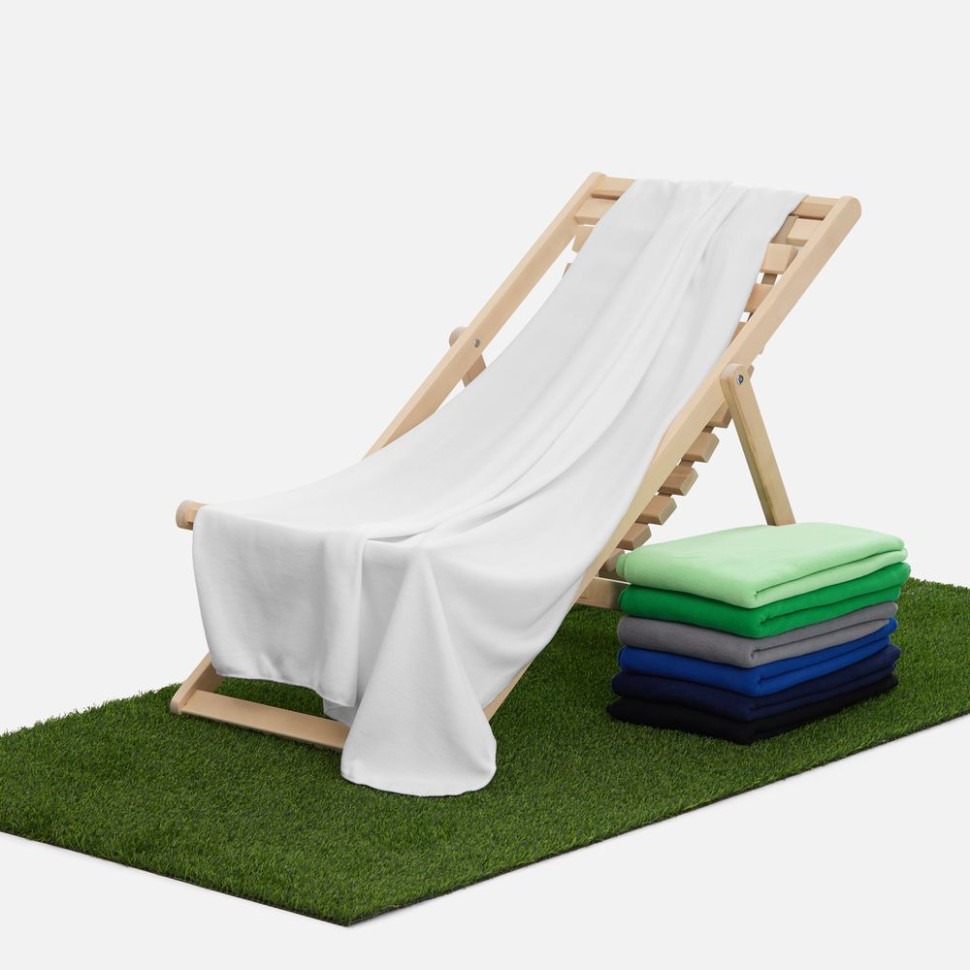 Флисовый плед Warm&Peace, белый Флисовый плед Warm&Peace, белый