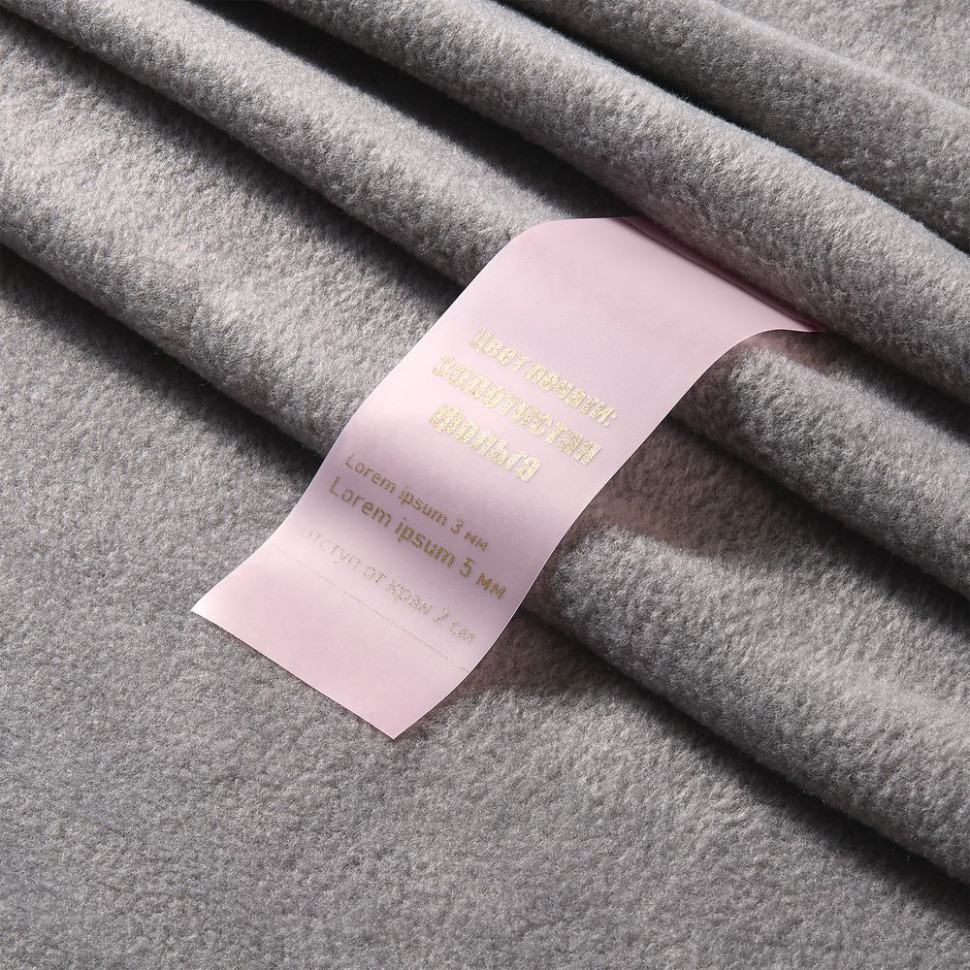 Лента силиконовая Biguna 50 S, прозрачная розовая, 20 см