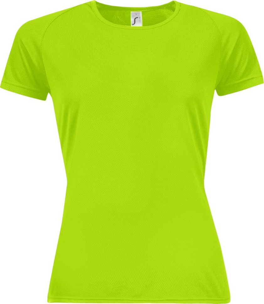 Футболка женская Sporty Women 140, зеленый неон Футболка женская Sporty Women 140, зеленый неон