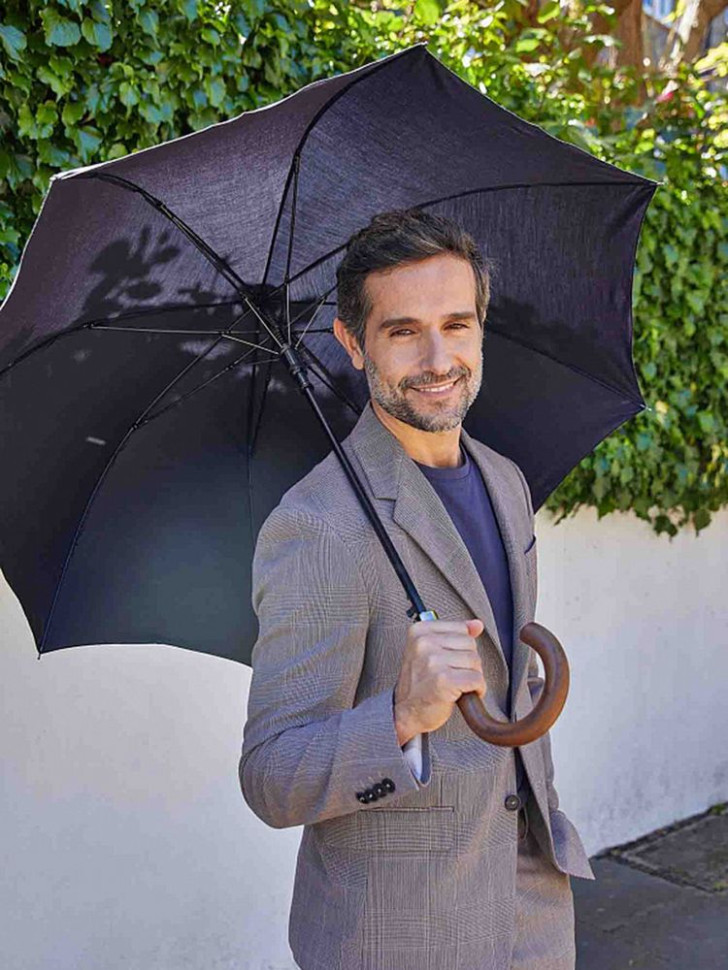 Зонт-трость Mayfair, черный Зонт-трость Mayfair, черный