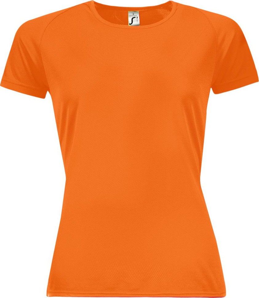 Футболка женская Sporty Women 140, оранжевый неон Футболка женская Sporty Women 140, оранжевый неон
