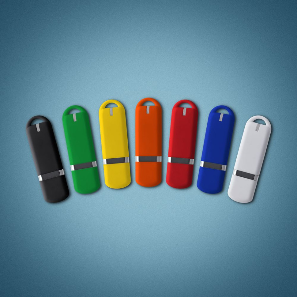 Флешка Memo, 8 Гб, белая Флешка Memo, 8 Гб, белая