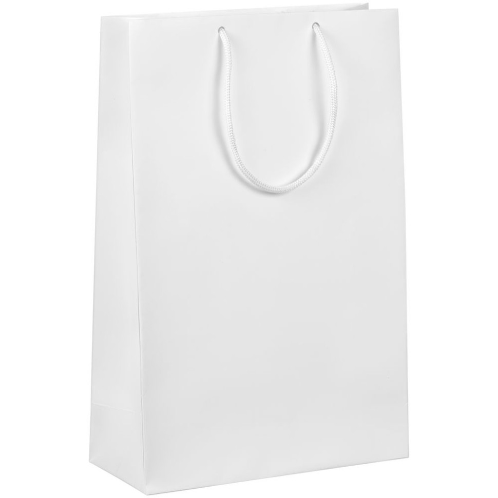 Пакет бумажный с ламинацией Lami L, белый Пакет бумажный с ламинацией Lami L, белый