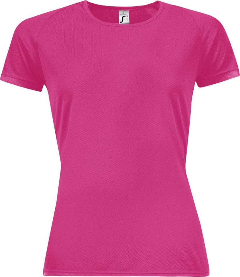Футболка женская Sporty Women 140, розовый неон Футболка женская Sporty Women 140, розовый неон