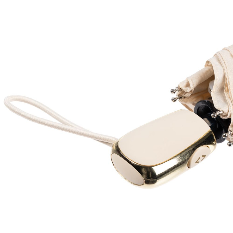 Зонт складной Nicety, бежевый Зонт складной Nicety, бежевый