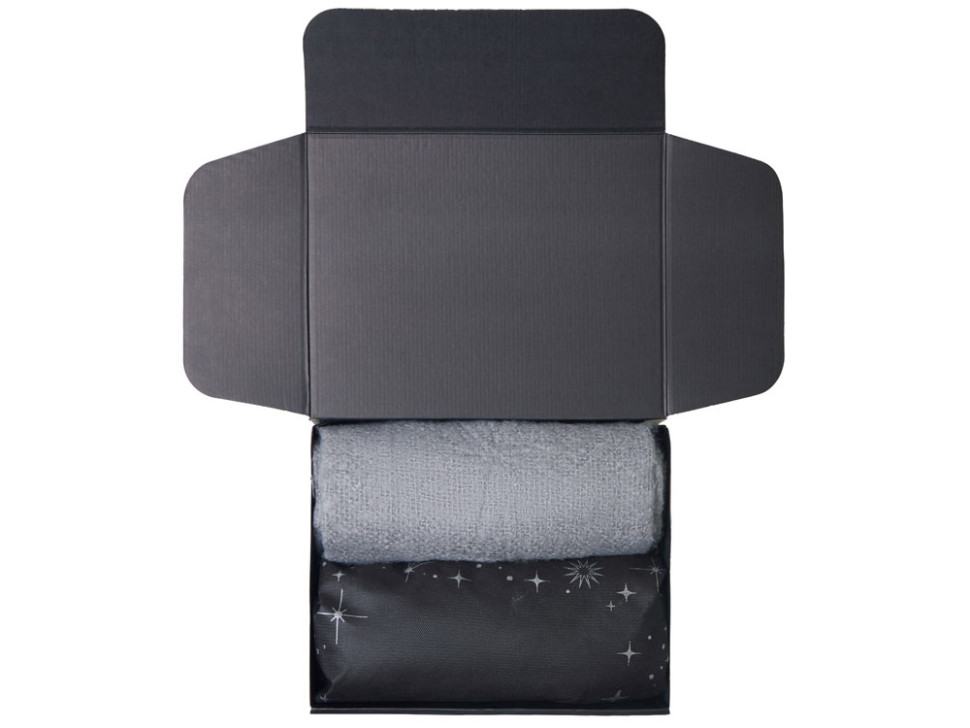 Подарочный набор Re:Snug с пледом, увлажнителем и попкорном