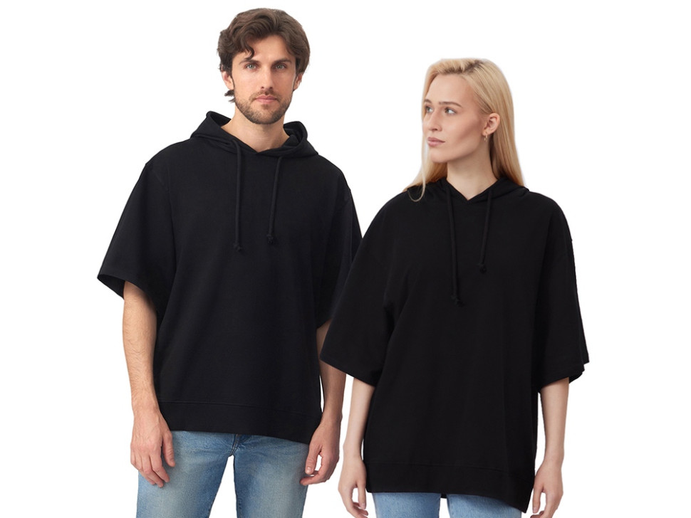 Худи оверсайз с коротким рукавом Warsaw унисекс Худи оверсайз с коротким рукавом Warsaw унисекс