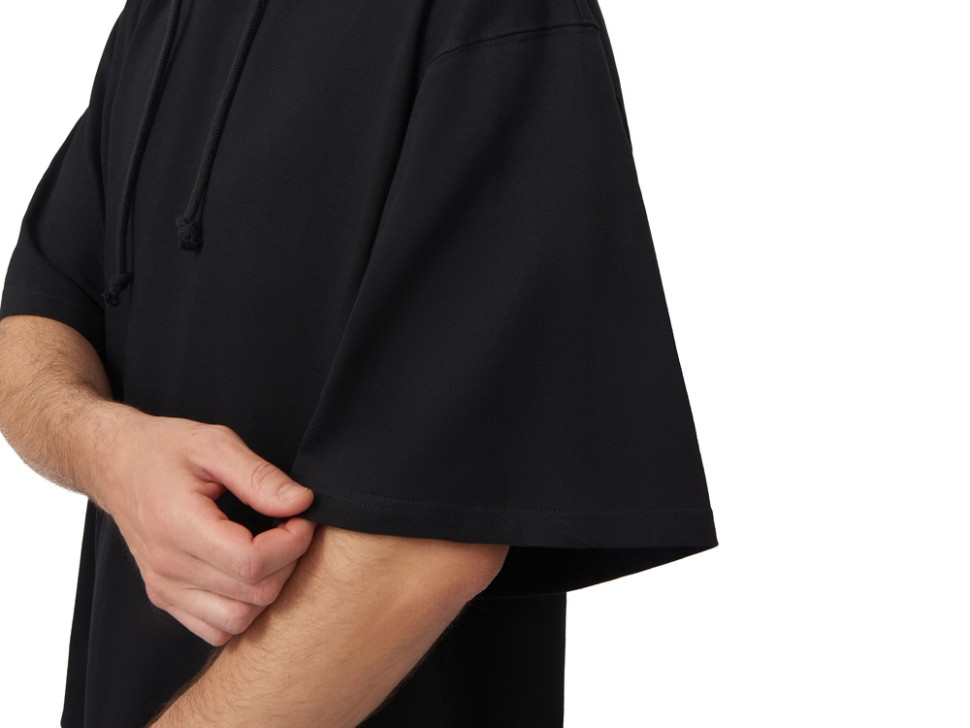 Худи оверсайз с коротким рукавом Warsaw унисекс Худи оверсайз с коротким рукавом Warsaw унисекс