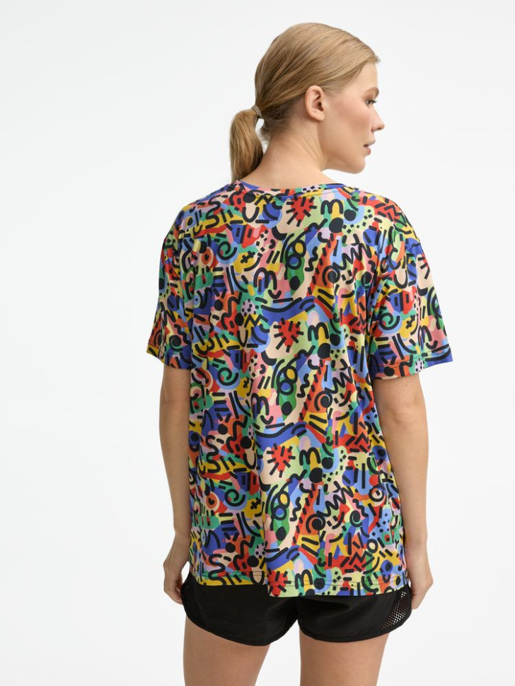 Футболка унисекс Senti с полной запечаткой на заказ