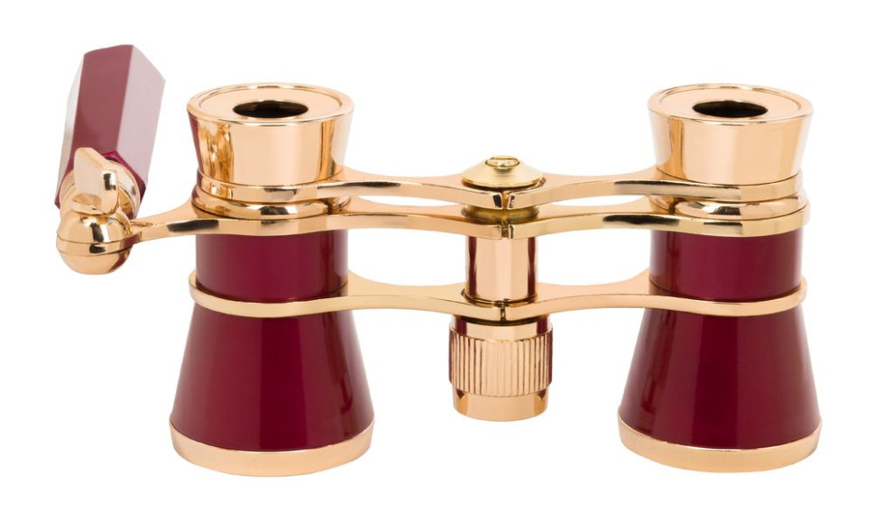 Театральный бинокль-лорнет Broadway 325E, красный