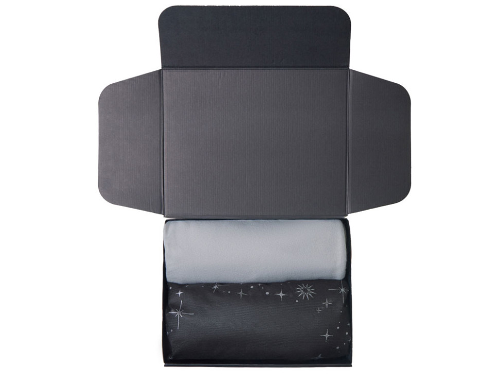 Подарочный набор Re:Home с пледом, свечой и диффузором