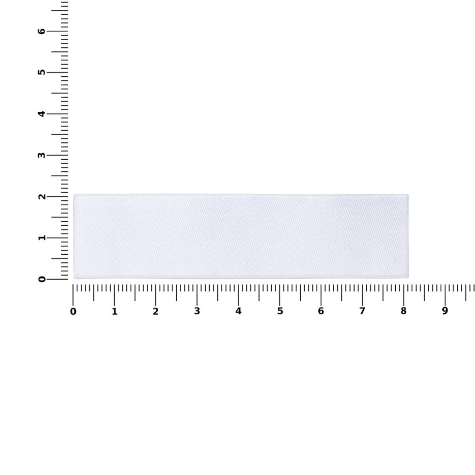 Лейбл тканевый Epsilon, S, белый