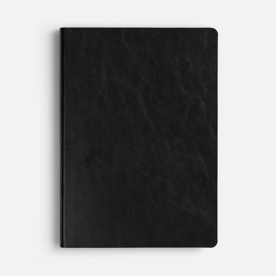 Ежедневник Doppio, недатированный, черный с красным Ежедневник Doppio, недатированный, черный с красным