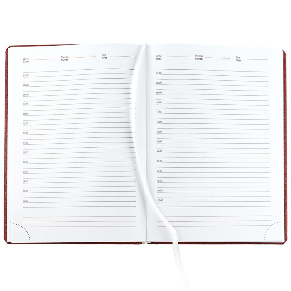 Ежедневник Sagrin, недатированный, красный Ежедневник Sagrin, недатированный, красный