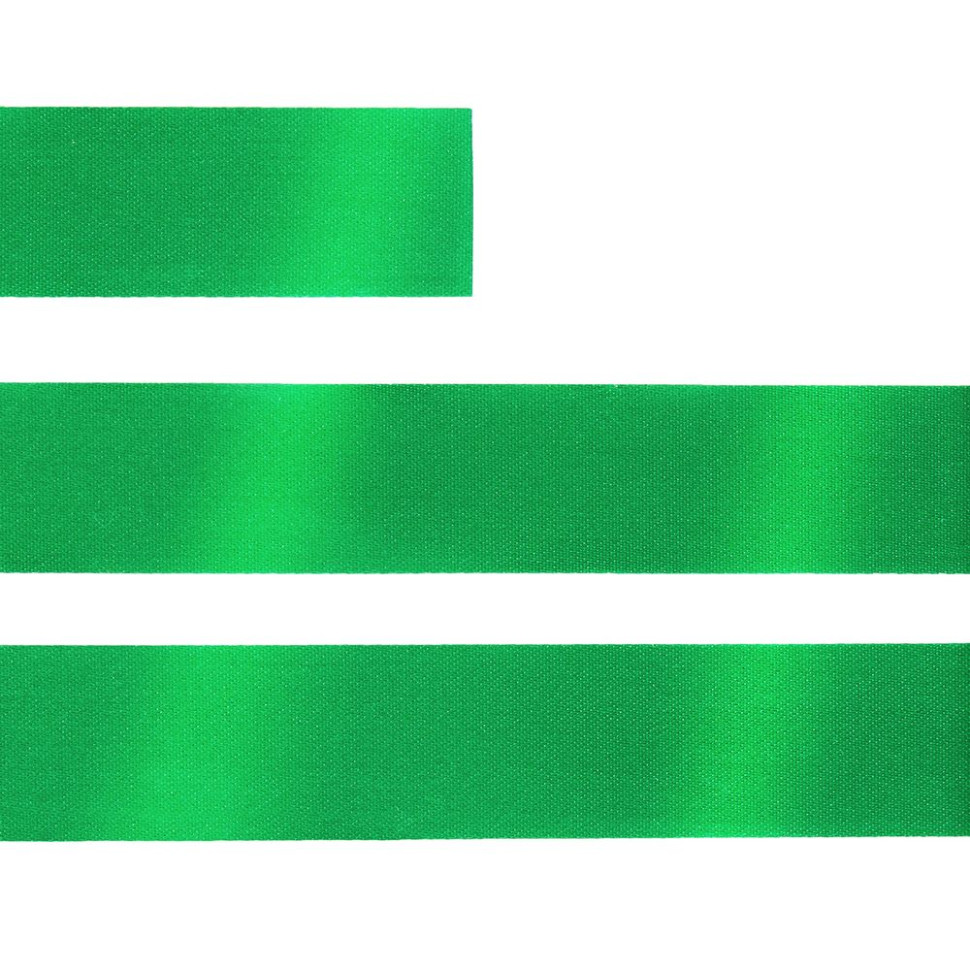 Лента сатиновая Satin 20 XXL, зеленая, 240 см