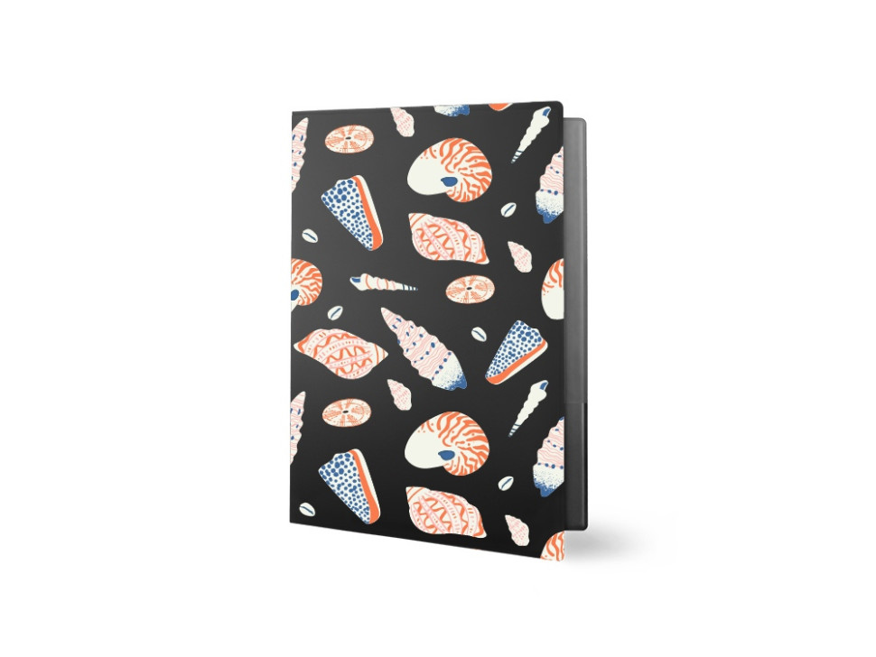 Папка для документов с возможностью полноцветной УФ-печати, софт-тач