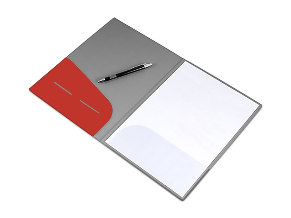 Папка для документов с возможностью полноцветной УФ-печати, софт-тач