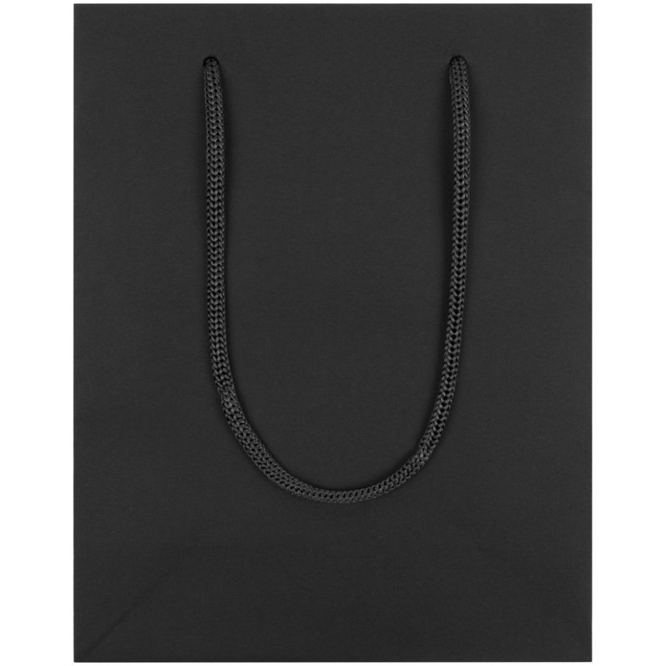 Пакет бумажный Vid S, черный Пакет бумажный Vid S, черный