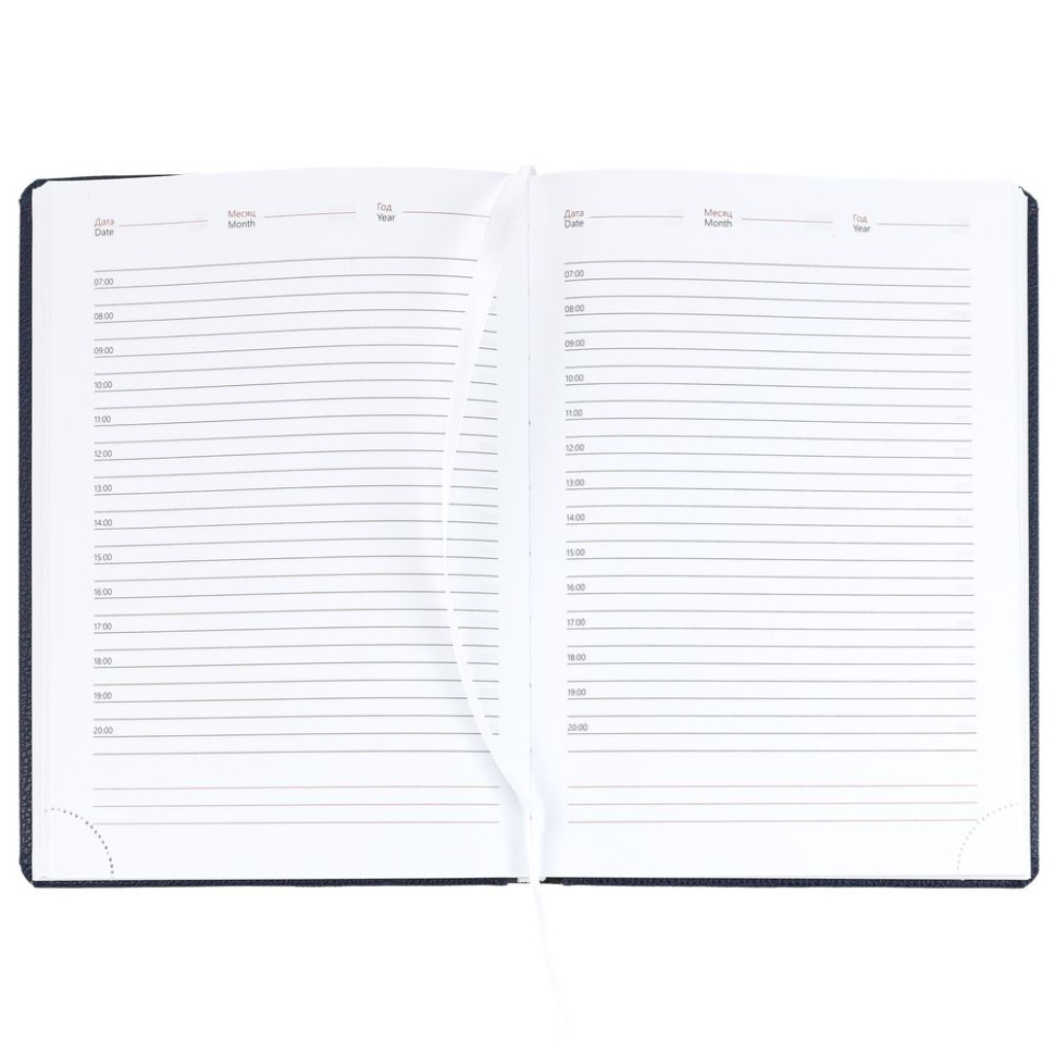 Ежедневник Sagrin, недатированный, темно-синий Ежедневник Sagrin, недатированный, темно-синий