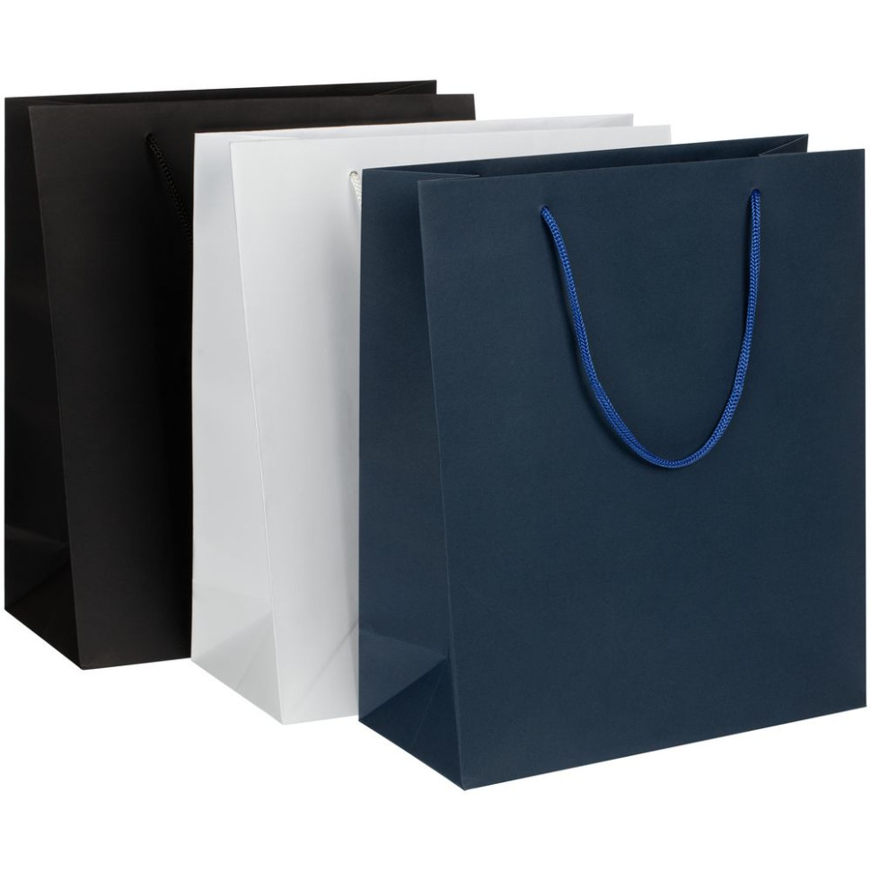 Пакет бумажный Vid L, синий Пакет бумажный Vid L, синий