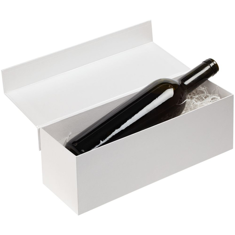 Коробка под бутылку Color Jacket, белая Коробка под бутылку Color Jacket, белая