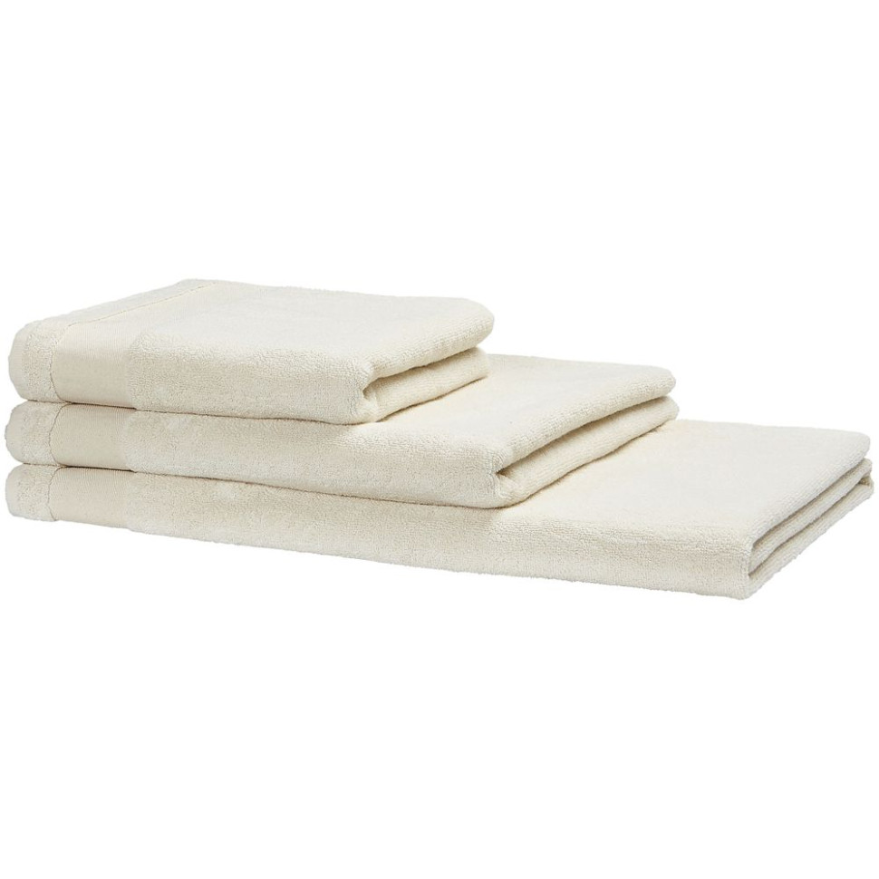 Полотенце Peninsula Large, бежевое Полотенце Peninsula Large, бежевое