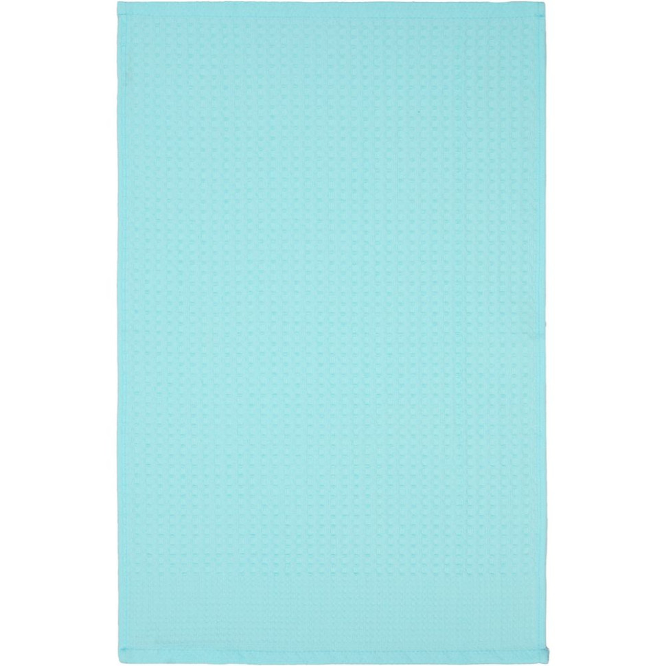 Полотенце вафельное «Деметра», малое, голубое (голубая мята) Полотенце вафельное «Деметра», малое, голубое (голубая мята)