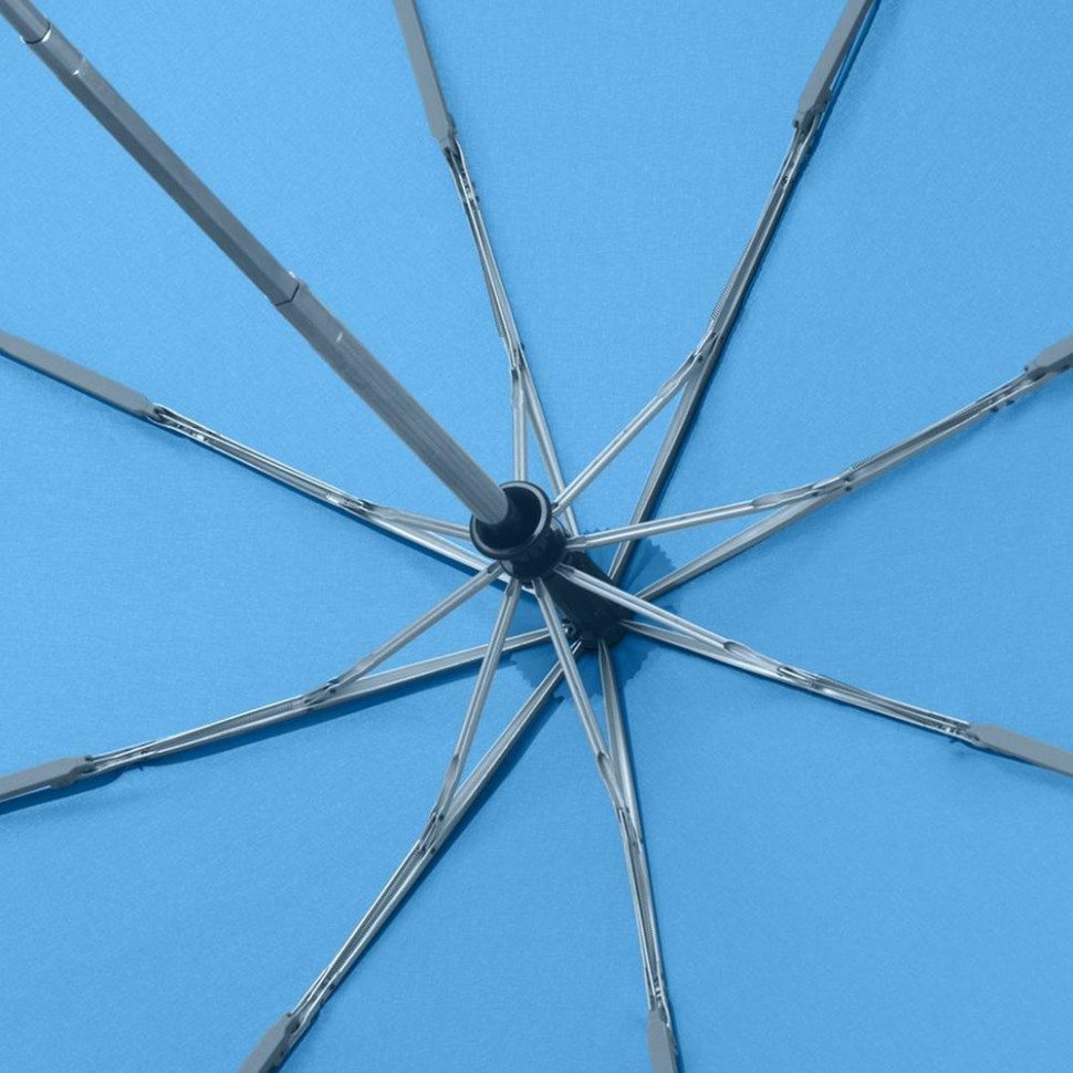 Зонт складной AOC, голубой Зонт складной AOC, голубой