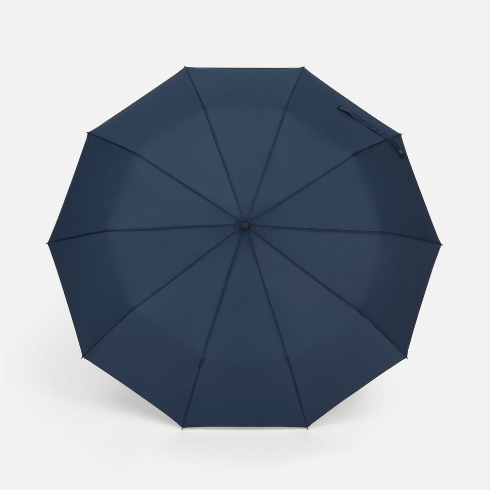 Зонт складной Cloudburst в подарочной упаковке, темно-синий
