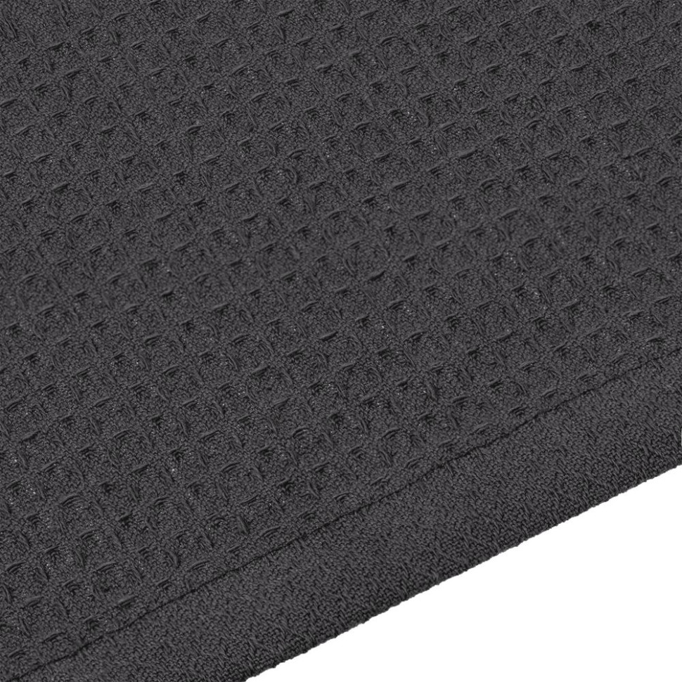 Полотенце вафельное «Деметра», малое, темно-серое Полотенце вафельное «Деметра», малое, темно-серое