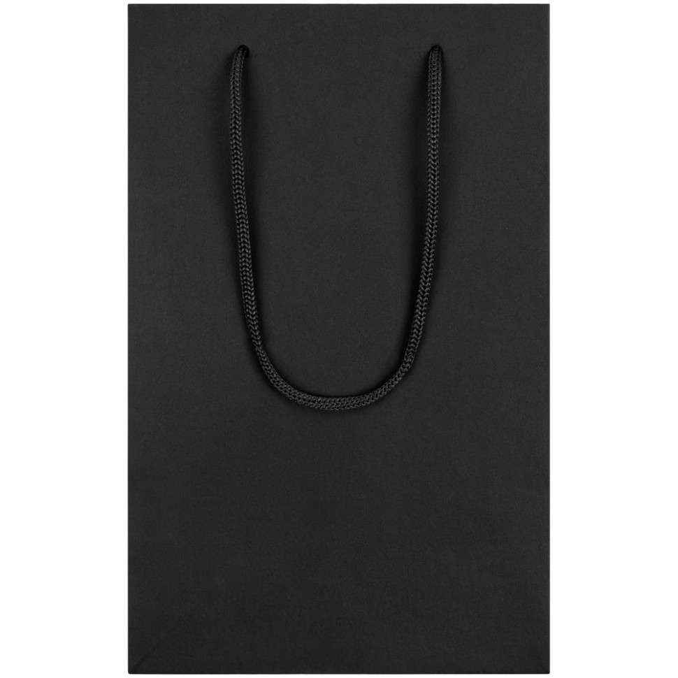 Пакет бумажный Waski S, черный Пакет бумажный Waski S, черный