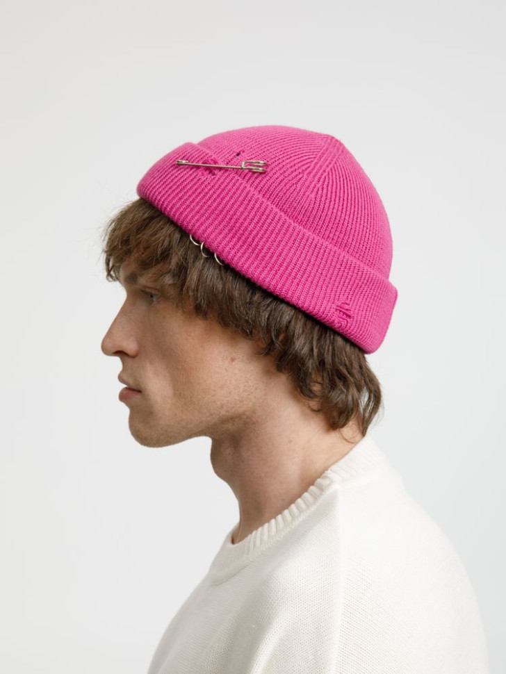 Шапка Pricker, розовая (малиновая) Шапка Pricker, розовая (малиновая)