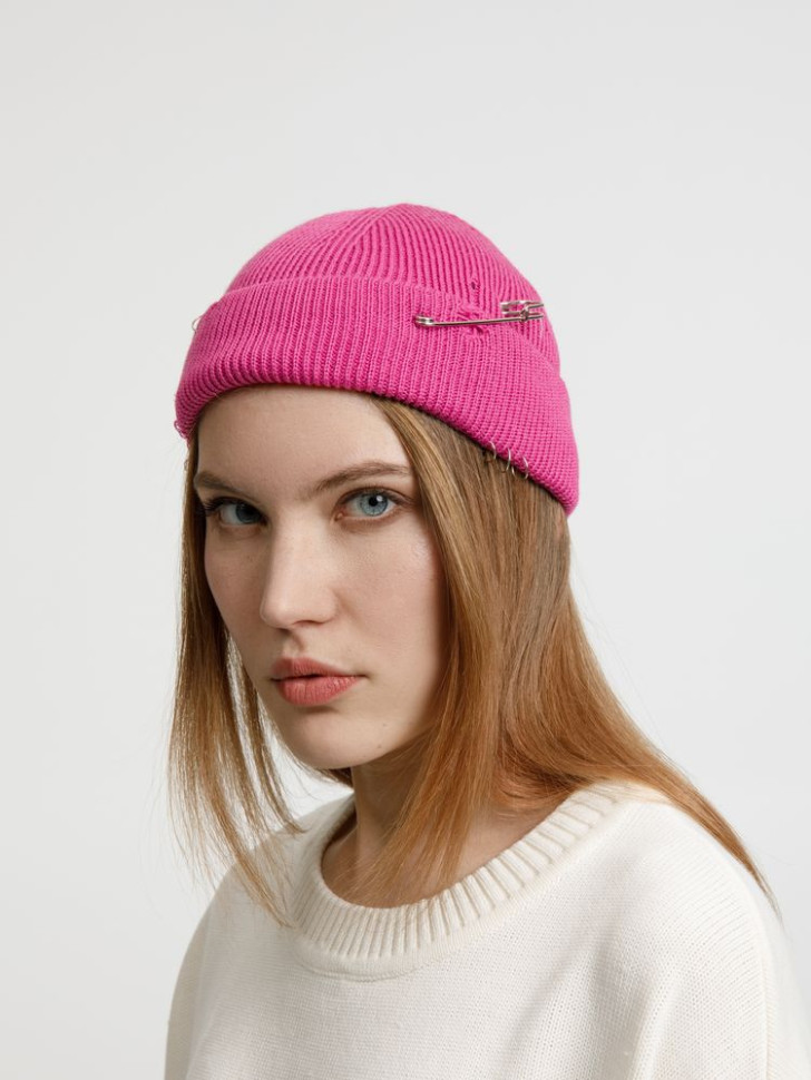 Шапка Pricker, розовая (малиновая) Шапка Pricker, розовая (малиновая)