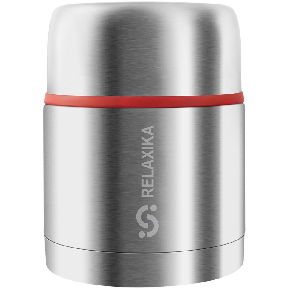 Термос для еды Relaxika 500, в чехле, стальной Термос для еды Relaxika 500, в чехле, стальной