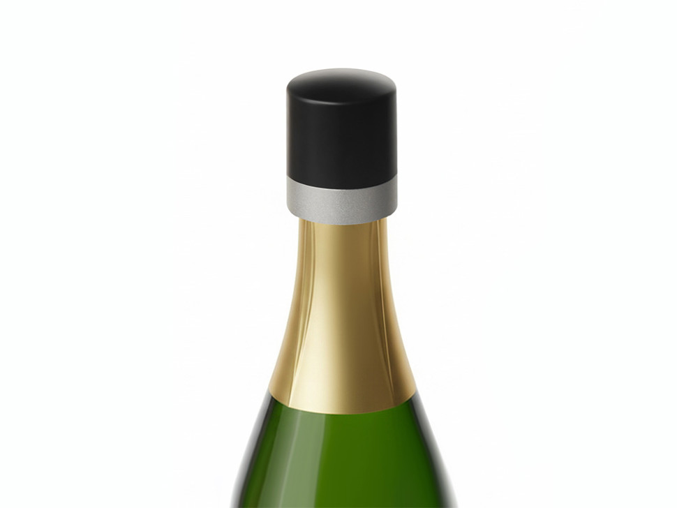 Набор из двух бокалов и пробки для шампанского Bubbly Bliss