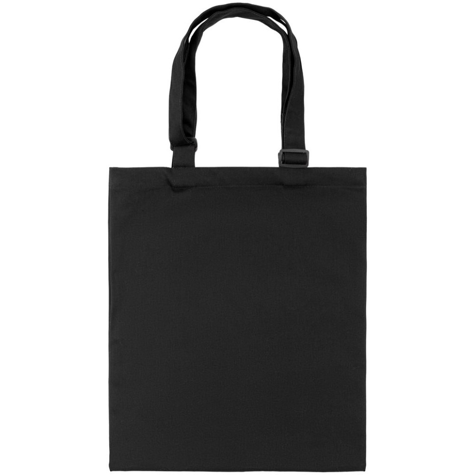 Сумка для покупок с регулируемыми ручками Leta, черная Сумка для покупок с регулируемыми ручками Leta, черная